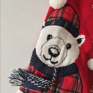 Karen Scott Red Christmas Sweater